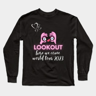 scentsy lookout, here we come, world tour 2023 Long Sleeve T-Shirt